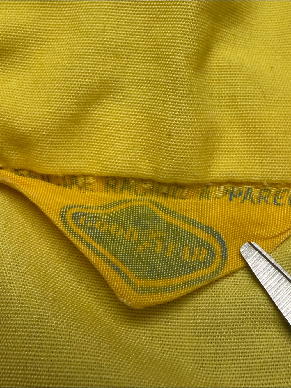 Vintage Goodyear Yellow Racing Zip-Front Jacket - Picture 3 of 6
